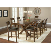 Park Avenue 9 Piece Counter Height Dining Set