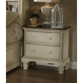 Wilshire 2 Drawer Nightstand