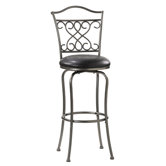 Wayland 30" Swivel Barstool in Pewter