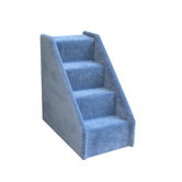 Bear's Stairs Four-Step Mini Carpeted Pet Stairs