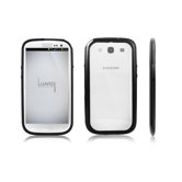 Samsung Galaxy S3 Plastic and Crystal Dual Case