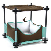 17" Sleeper Steel Cat Condo