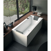 Eden 71" Corner Bathtub with Two Panels
