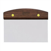 PRO Walnut Kitchen Necessities 3" x 6" Dough Scraper