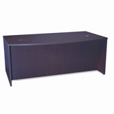 Bow Front Desk Shell