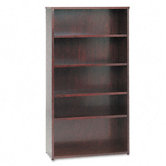 Veneer Bookcase with Beaded Edge Detail