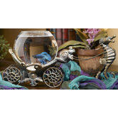 Betta Treasures Enchanted Evening Victorian Brass Aquarium