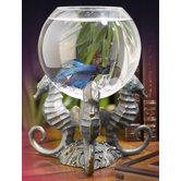 Betta Treasures Seahorses Victorian Brass Aquarium