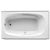 Integrity 72" x 42" AirMasseur Tub with Integral Skirt on Left