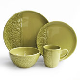Crochet 16 Piece Dinnerware Set