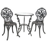 Tulip 3 Piece Bistro Set