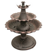 Crystal 3-Tier Lighted Fountain
