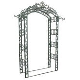 Royal Cast Iron Garden Arbor with Hangers