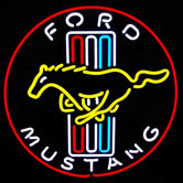 Ford Mustang Neon Sign