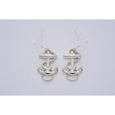Anchor Drop Earrings