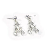 Lobster Drop Earrings