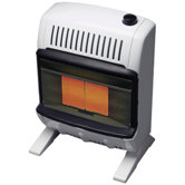 10000 BTU Liquid Propane Radiant Vent Free Wall Mount Heater