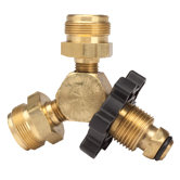 Handwheel Propane "Y" Male Adapter