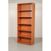 Pierce Office Six Shelf Bookcase in Beech