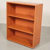 Pierce Office Three Shelf Bookcase in Light Cherry