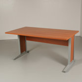 Pierce Executive Desk Top with Metal Legs