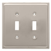 Country Fair Double Switch Wall Plate
