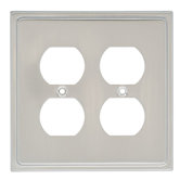 Country Fair Double Duplex Wall Plate