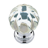 Design Facets Sculpted Glass Knob