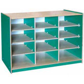 Classroom Color 12 Cube Storage Unit