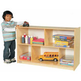 Two Shelf Mobile Storage Unit