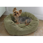 Towne Square Dog Bed in Microfiber