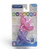 GumDrop Girl Pacifier in Pink / Purple