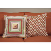 Pillow Talk Apricot Acrylic Accent Pillow