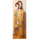 Gold Leaf Crane Umbrella Holder