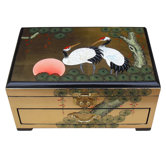 Gold Leaf Jewellery Box