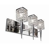 Glam 3 Light Wall Sconce