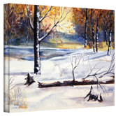 Dan McDonnell ''Winter Woods'' Canvas Art