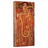 Gustav Klimt ''Hygieia'' Canvas Art