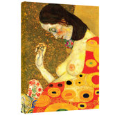 Gustav Klimt ''Hope II'' Canvas Art