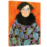 Gustav Klimt ''Johanna Staude'' Canvas Art