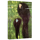 Gustav Klimt ''Mermaids'' Canvas Art