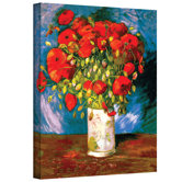 Vincent Van Gogh ''Poppies'' Canvas Art
