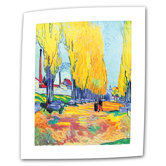 Vincent van Gogh "Les Alyscamps" Canvas Wall Art