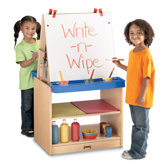 Rainbow Accents 2 Station Easel