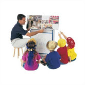 Rainbow Accents Big Book Easel - Write-n-Wipe