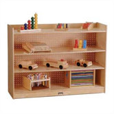 36" H Mobile Bookcase w/ Lip