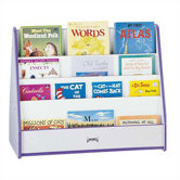 30" H Rainbow Accents Mobile Pick-a-Book Stand - 2 Sided