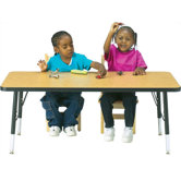 KYDZ Toddler Height Activity Table- Rectangular (30" x 48")