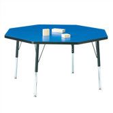 KYDZ Toddler Height Activity Table- Octagon (48" diameter)