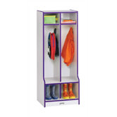 Rainbow Accents Double Locker with Step - Rectangular (20" x 17.5")